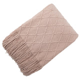 Comfy & Soft Nordic-BoHo Knitted Throw - The.MaverickLife
