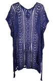 Cutout V-Neck Cover-Up with Tassel - The Maverick Life