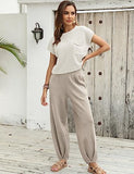 Two Piece Outfit Sweater Set with a Knit Pullover Tops and High Waisted Pants Lounge Set - The Maverick Life