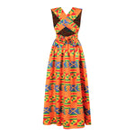 Gorgeous African Printed Maxi Dress - The Maverick Life