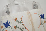 Vintage Embroidered Off the Shoulder Boho Blouse - The.MaverickLife