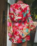 Breezy Summer Bohemian Inspired Floral Kimono - The.MaverickLife