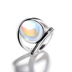 Glass Moodstone Styled Ring - The.MaverickLife