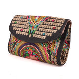 Versatile Floral Embroidered Crossbody Handbag - The.MaverickLife