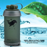 Collapislbe, Foldable, & Reusable Airport Water Bottle - The.MaverickLife
