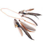Adjustable Feather Boho Headbands - The.MaverickLife