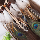 Adjustable Feather Boho Headbands - The.MaverickLife