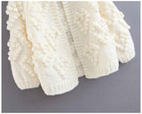 White Boho Chic Knit Cardigan - The.MaverickLife