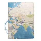 World Map Passport Cover - The.MaverickLife