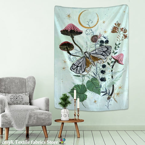 Modern Psychedelic Butterfly Tapestry - The.MaverickLife