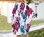 Open Front Chiffon Kimono Blouse - The.MaverickLife