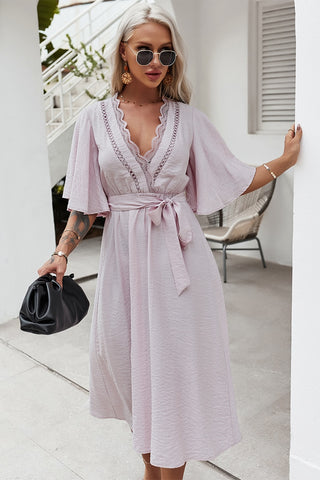 Classy BohoChic Dress with Butterfly Sleeves - The.MaverickLife