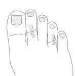 Long Geometric Boho Toe Ring - The.MaverickLife