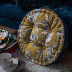 Printed Washable Cotton Linen Portable Home Office Tatami Bay Window Chair Pad Fluffy Thicken Soft Floor Pads Sofa Cushion - The Maverick Life