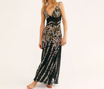 Lace & Floral Maxi Date Night Dress - The.MaverickLife